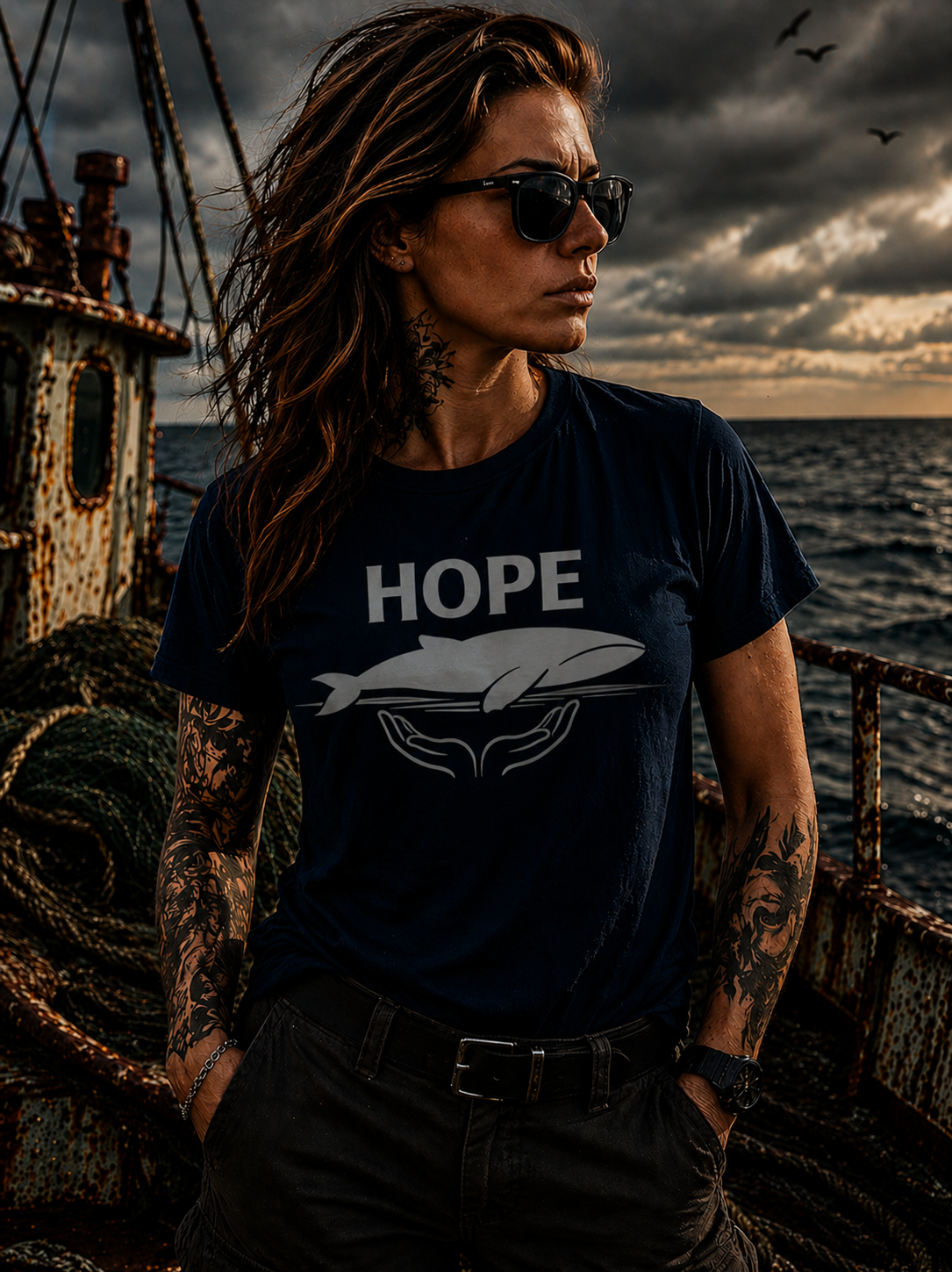 HOPE Shirt gegen Geisternetze